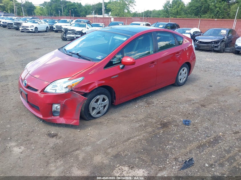 2011 Toyota Prius VIN JTDKN3DU6B1411375 IAAI salvage auction — SIDE, Salvage (Idaho), sold $2,000 on 2026-07-15 (photo 2)