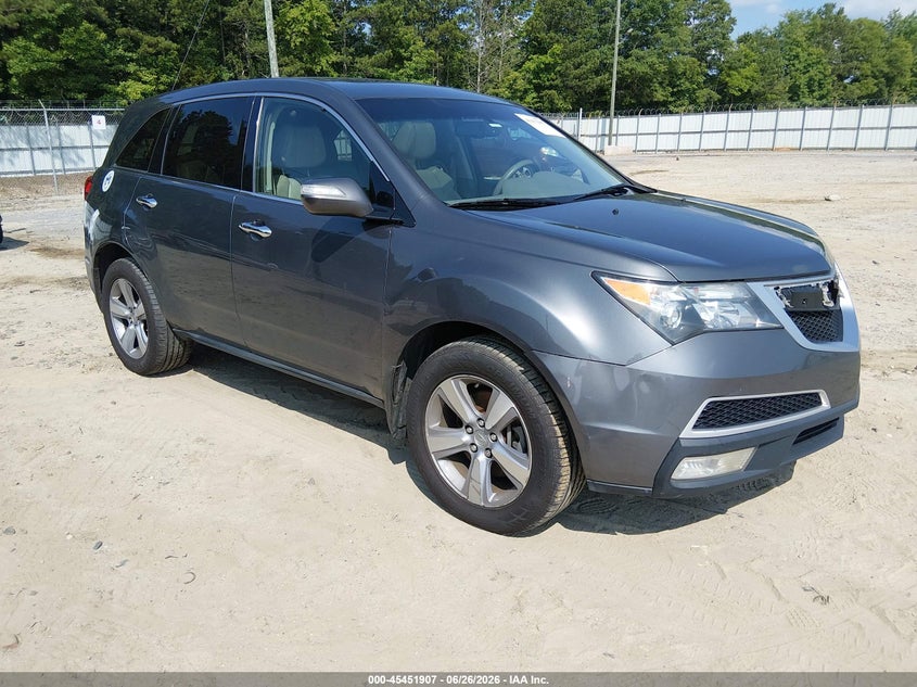 2012 Acura Mdx VIN 2HNYD2H30CH540475 IAAI salvage auction — NORMAL WEAR, Clear (Georgia), sold $600 on 2026-09-01 (photo 1)