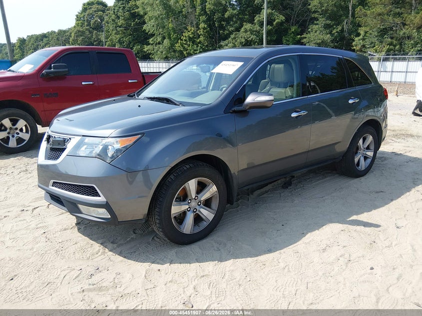 2012 Acura Mdx VIN 2HNYD2H30CH540475 IAAI salvage auction — NORMAL WEAR, Clear (Georgia), sold $600 on 2026-09-01 (photo 2)