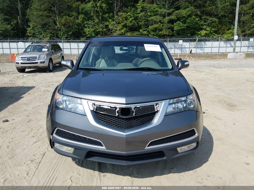 2012 Acura Mdx VIN 2HNYD2H30CH540475 IAAI salvage auction — NORMAL WEAR, Clear (Georgia), sold $600 on 2026-09-01 (photo 6)