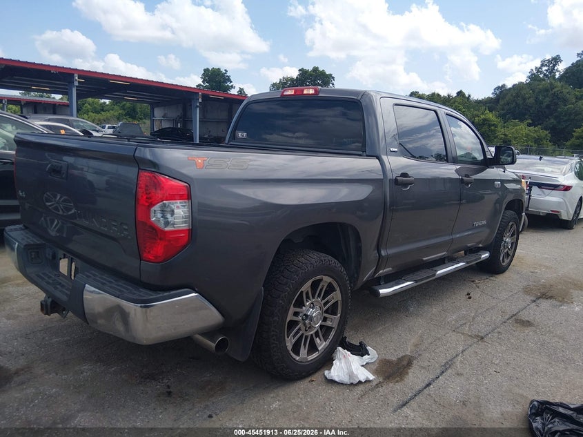 2014 Toyota Tundra VIN 5TFDW5F12EX369986 IAAI salvage auction — NORMAL WEAR, Clear (Louisiana), sold $7,650 on 2026-07-21 (photo 4)