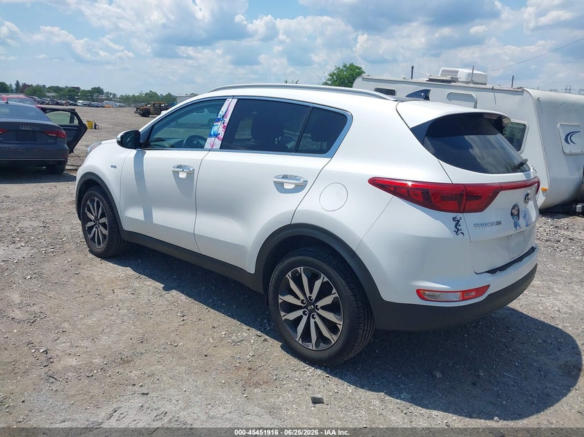 2017 Kia Sportage VIN KNDPNCAC4H7206628 IAAI salvage auction — SIDE, Salvage (Pennsylvania), sold $3,550 on 2026-07-17 (photo 3)