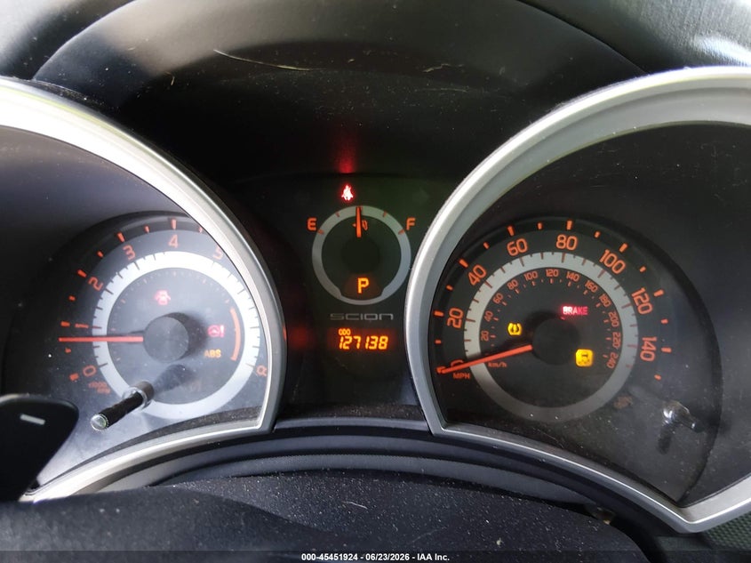2015 Scion Tc VIN JTKJF5C76FJ003523 IAAI salvage auction — FRONT END, Salvage Title, sold $225 on 2026-07-27 (photo 7)
