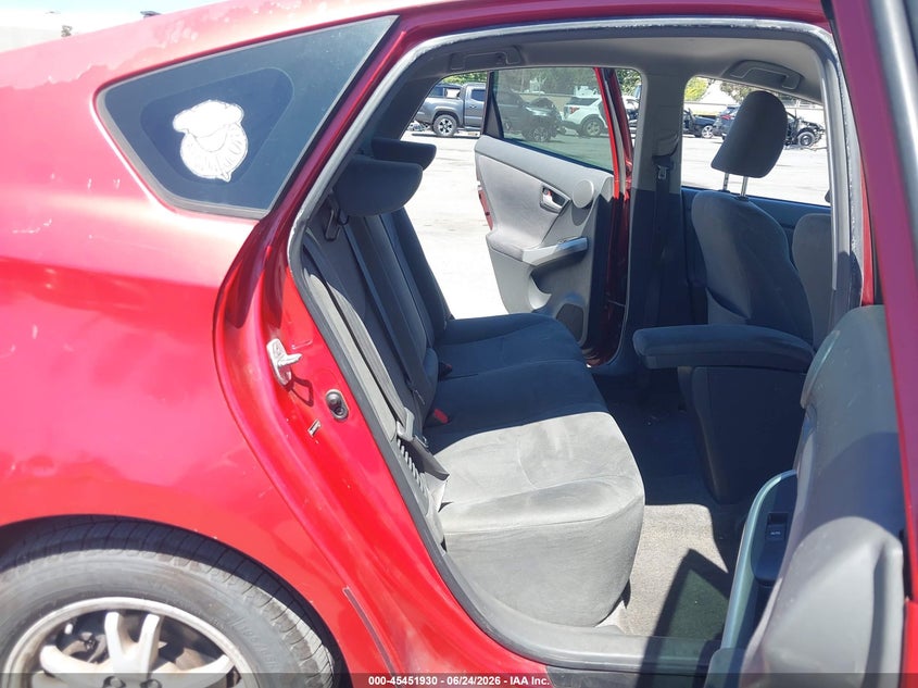 2010 Toyota Prius VIN JTDKN3DU1A5095777 IAAI salvage auction — REAR END, Salvage (California), sold $750 on 2026-07-29 (photo 8)