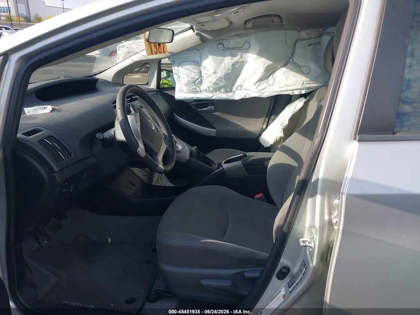 2014 Toyota Prius VIN JTDKN3DU7E0393981 IAAI salvage auction — REAR END, Salvage Title, sold $1,850 on 2026-07-17 (photo 5)