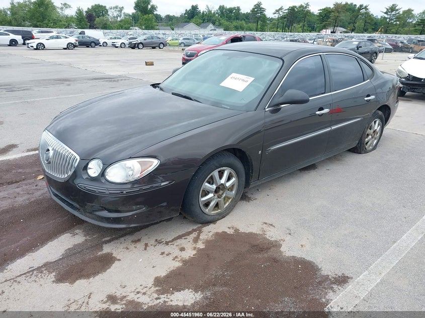 2008 Buick Lacrosse VIN 2G4WC582681181301 IAAI salvage auction — LEFT REAR, Clear (Indiana), sold $650 on 2026-07-10 (photo 2)