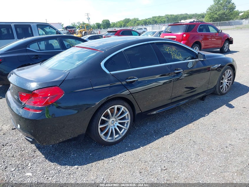 2013 BMW 6er VIN WBA6B2C5XDDG66854 IAAI salvage auction — NORMAL WEAR, Clear (Virginia), sold $1,400 on 2026-07-07 (photo 4)