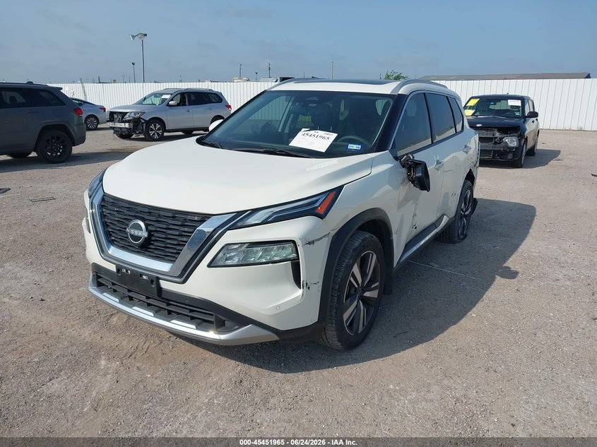 2023 Nissan Rogue VIN JN8BT3DCXPW105999 IAAI salvage auction — ALL OVER, Salvage (Texas), sold $6,900 on 2026-07-09 (photo 2)