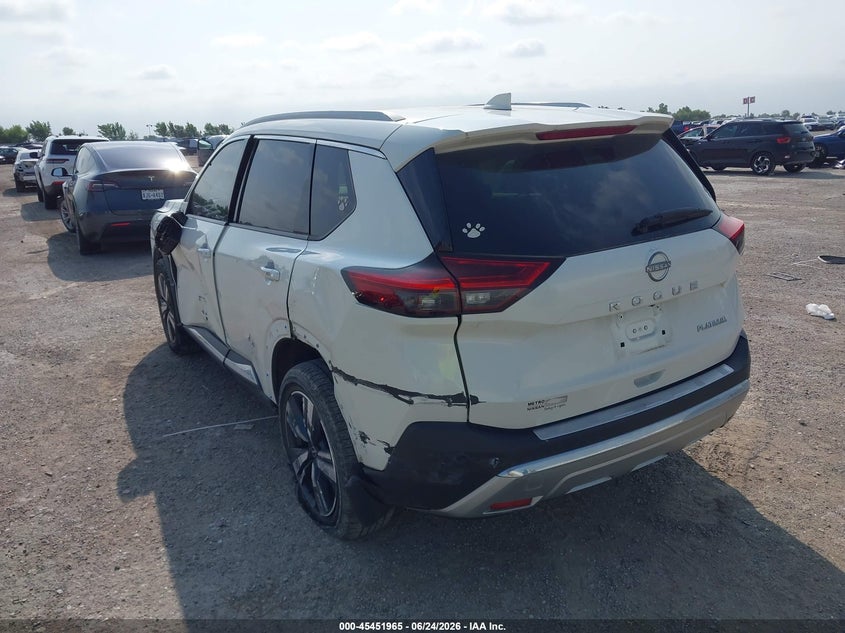 2023 Nissan Rogue VIN JN8BT3DCXPW105999 IAAI salvage auction — ALL OVER, Salvage (Texas), sold $6,900 on 2026-07-09 (photo 3)