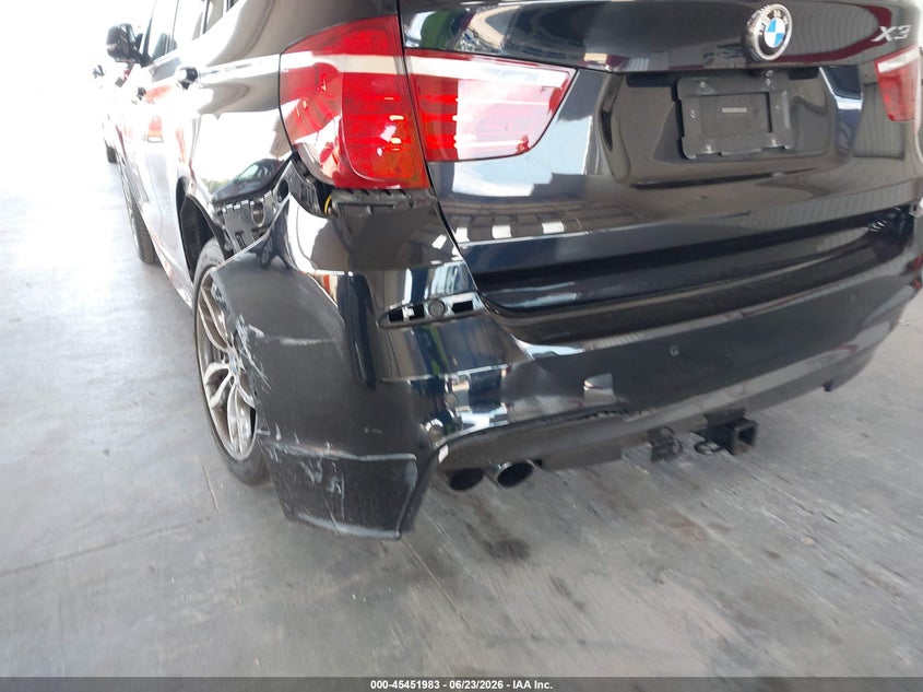 2017 BMW X3 VIN 5UXWZ7C53H0U44984 IAAI salvage auction — LEFT REAR, Rebuildable (Florida), sold $3,250 on 2026-07-22 (photo 6)