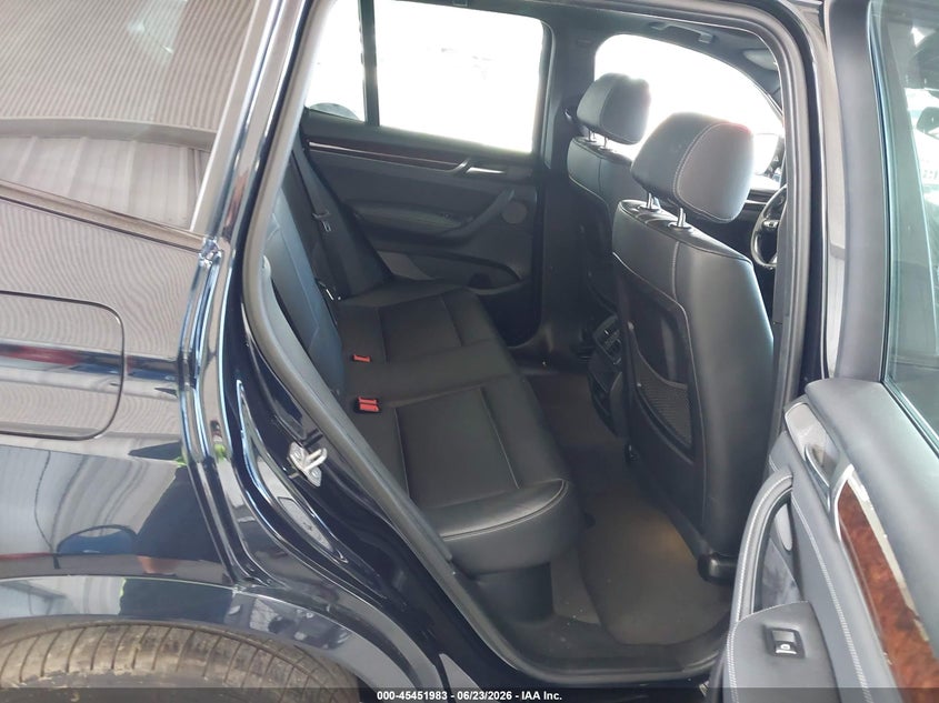 2017 BMW X3 VIN 5UXWZ7C53H0U44984 IAAI salvage auction — LEFT REAR, Rebuildable (Florida), sold $3,250 on 2026-07-22 (photo 8)