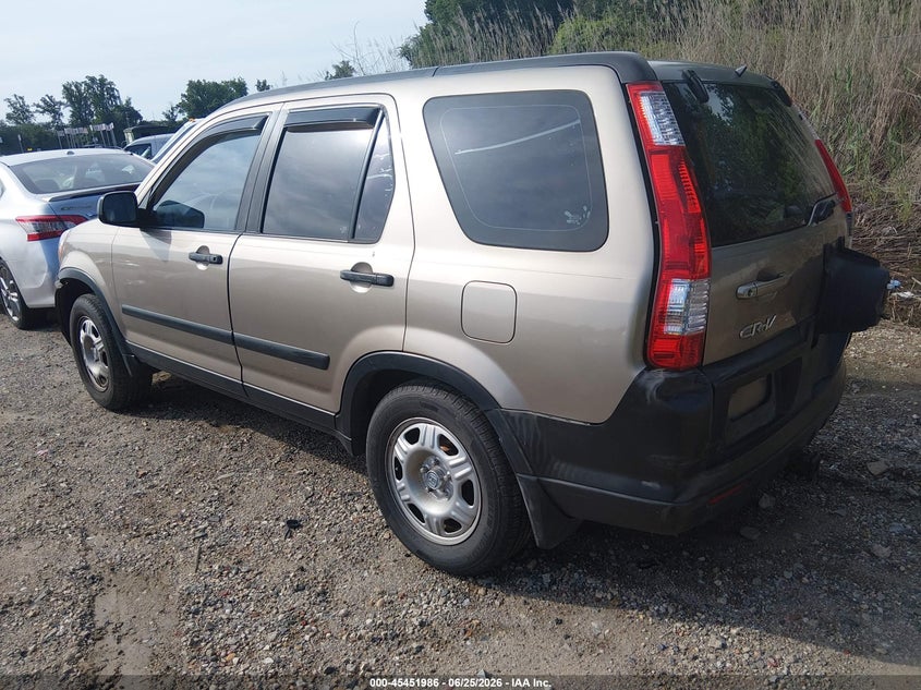 2006 Honda Cr-v VIN SHSRD68576U400249 IAAI salvage auction — NORMAL WEAR, Clear (Maryland), sold $1,100 on 2026-07-09 (photo 3)