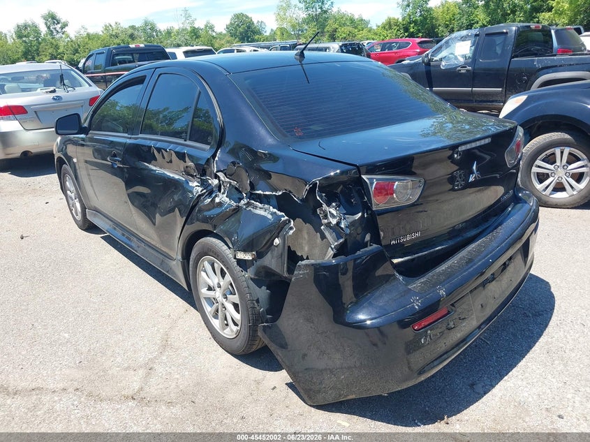 2010 Mitsubishi Lancer VIN JA32U2FU2AU023856 IAAI salvage auction — LEFT SIDE, Salvage (Ohio), sold $275 on 2026-07-28 (photo 6)