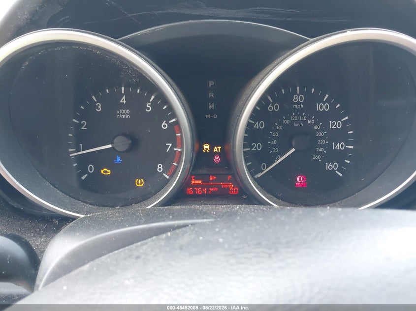 2012 Mazda 5 VIN JM1CW2DL2C0102187 IAAI salvage auction — NORMAL WEAR, Clear (South Carolina), sold $350 on 2026-07-21 (photo 6)