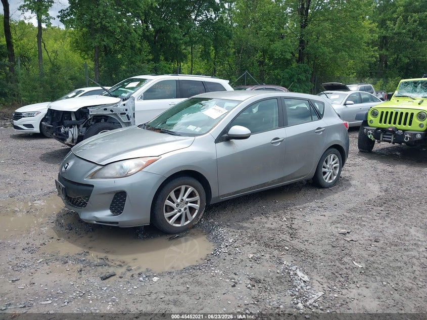 2012 Mazda 3 VIN JM1BL1L88C1613375 IAAI salvage auction — NORMAL WEAR, Clear (New York), sold $325 on 2026-07-15 (photo 2)