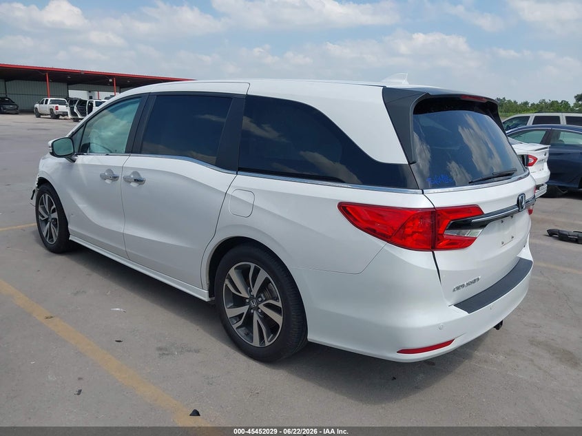 2024 Honda Odyssey VIN 5FNRL6H85RB019010 IAAI salvage auction — LEFT & RIGHT, Original (Texas), sold $14,200 on 2026-09-03 (photo 3)