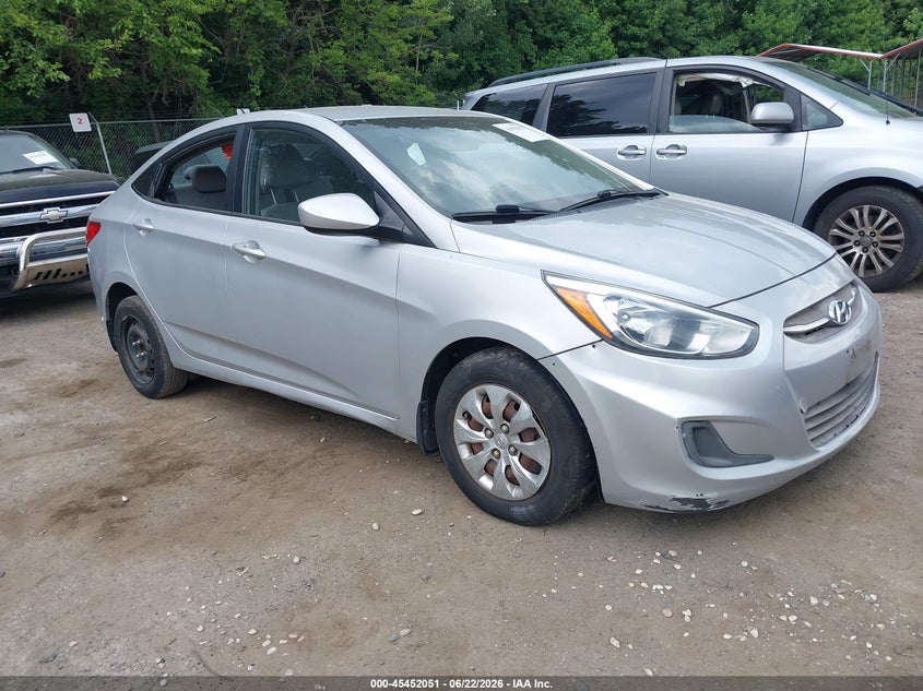 2015 Hyundai Accent VIN KMHCT4AE5FU923125 IAAI salvage auction — NORMAL WEAR, Clear (Maryland), sold $425 on 2026-07-21 (photo 1)
