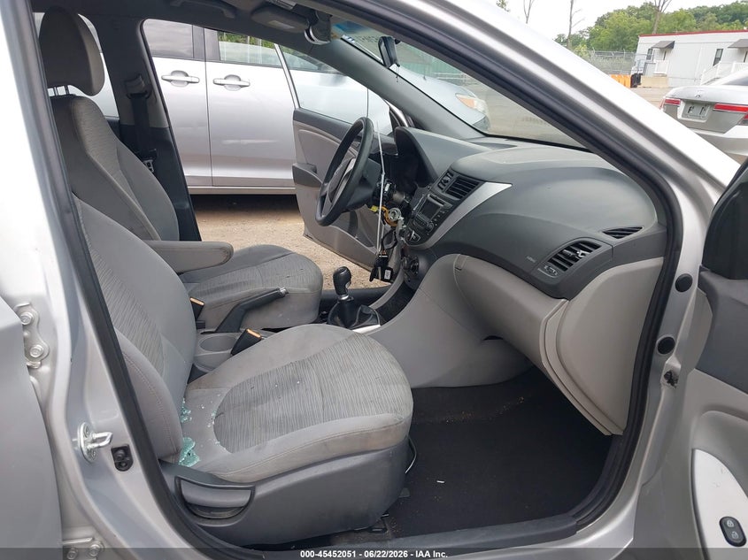 2015 Hyundai Accent VIN KMHCT4AE5FU923125 IAAI salvage auction — NORMAL WEAR, Clear (Maryland), sold $425 on 2026-07-21 (photo 5)