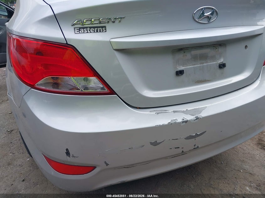 2015 Hyundai Accent VIN KMHCT4AE5FU923125 IAAI salvage auction — NORMAL WEAR, Clear (Maryland), sold $425 on 2026-07-21 (photo 6)