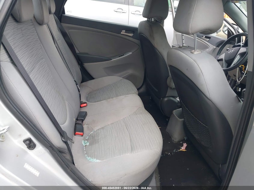 2015 Hyundai Accent VIN KMHCT4AE5FU923125 IAAI salvage auction — NORMAL WEAR, Clear (Maryland), sold $425 on 2026-07-21 (photo 8)
