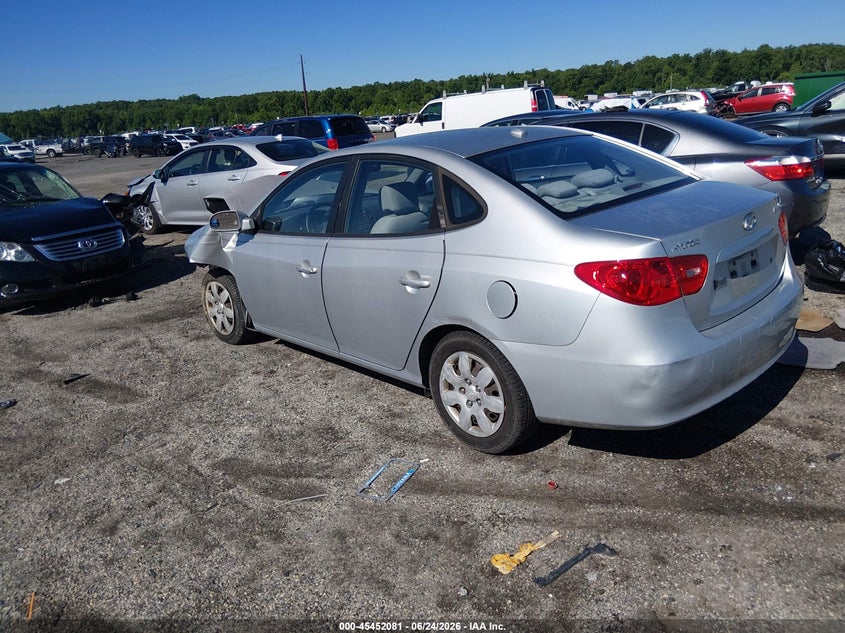 2007 Hyundai Elantra VIN KMHDU46D47U249598 IAAI salvage auction — FRONT END, Salvage - Greater Than 75% (Maryland), sold $225 on 2026-07-13 (photo 3)
