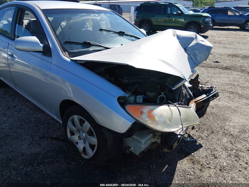 2007 Hyundai Elantra VIN KMHDU46D47U249598 IAAI salvage auction — FRONT END, Salvage - Greater Than 75% (Maryland), sold $225 on 2026-07-13 (photo 6)