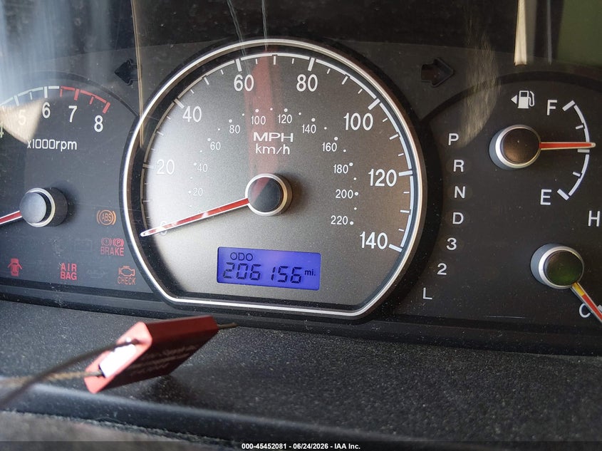 2007 Hyundai Elantra VIN KMHDU46D47U249598 IAAI salvage auction — FRONT END, Salvage - Greater Than 75% (Maryland), sold $225 on 2026-07-13 (photo 7)