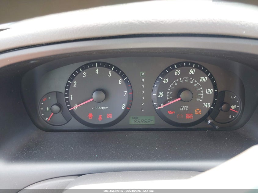 2005 Hyundai Elantra VIN KMHDN46D15U106294 IAAI salvage auction — FRONT END, Salvage (North Carolina), sold $275 on 2026-08-02 (photo 7)