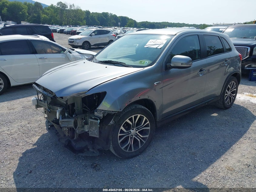 2017 Mitsubishi Outlander VIN JA4AR3AU2HZ005621 IAAI salvage auction — FRONT END, Salvage (Virginia), sold $1,600 on 2026-07-07 (photo 2)