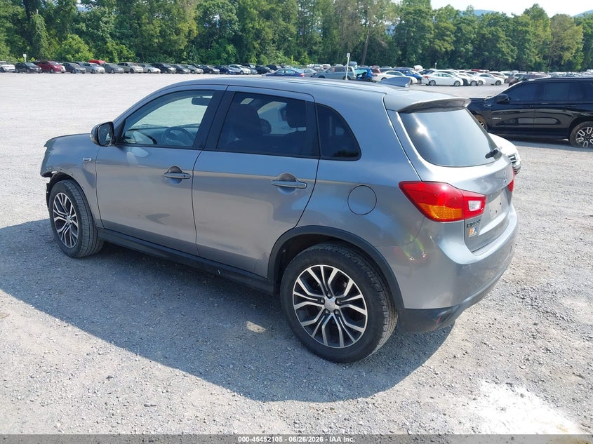 2017 Mitsubishi Outlander VIN JA4AR3AU2HZ005621 IAAI salvage auction — FRONT END, Salvage (Virginia), sold $1,600 on 2026-07-07 (photo 3)