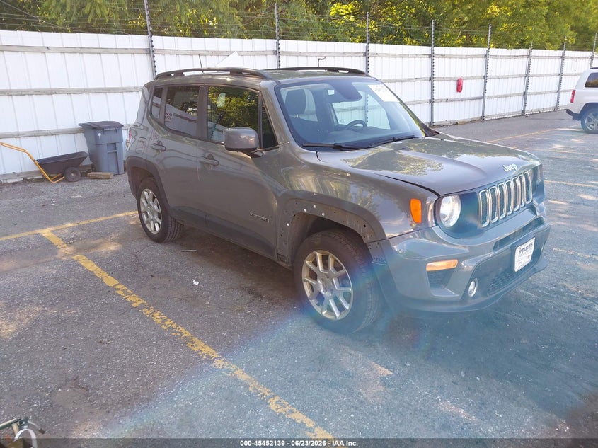 2019 Jeep Renegade VIN ZACNJBBB3KPK56284 IAAI salvage auction — FRONT END, Clear (Michigan), sold $2,500 on 2026-08-10 (photo 1)