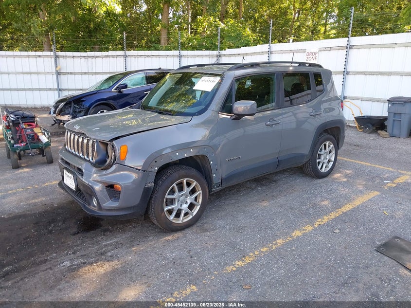 2019 Jeep Renegade VIN ZACNJBBB3KPK56284 IAAI salvage auction — FRONT END, Clear (Michigan), sold $2,500 on 2026-08-10 (photo 2)