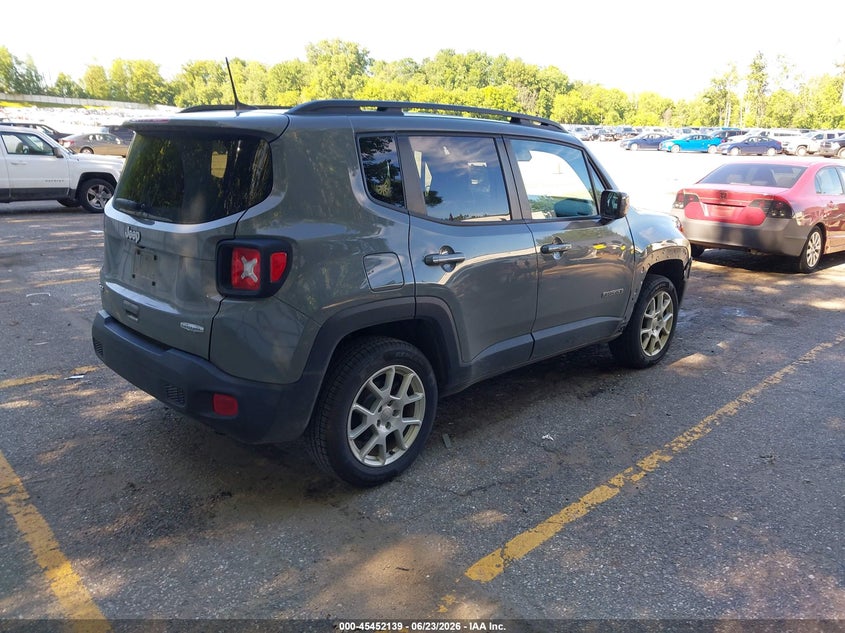 2019 Jeep Renegade VIN ZACNJBBB3KPK56284 IAAI salvage auction — FRONT END, Clear (Michigan), sold $2,500 on 2026-08-10 (photo 4)