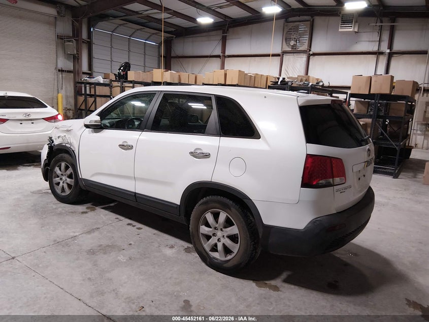 2011 Kia Sorento VIN 5XYKT3A11BG002488 IAAI salvage auction — LEFT FRONT, Salvage (Alabama), sold $600 on 2026-07-29 (photo 3)