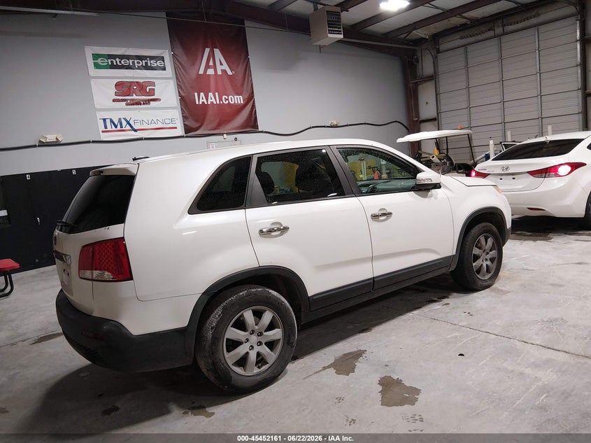 2011 Kia Sorento VIN 5XYKT3A11BG002488 IAAI salvage auction — LEFT FRONT, Salvage (Alabama), sold $600 on 2026-07-29 (photo 4)