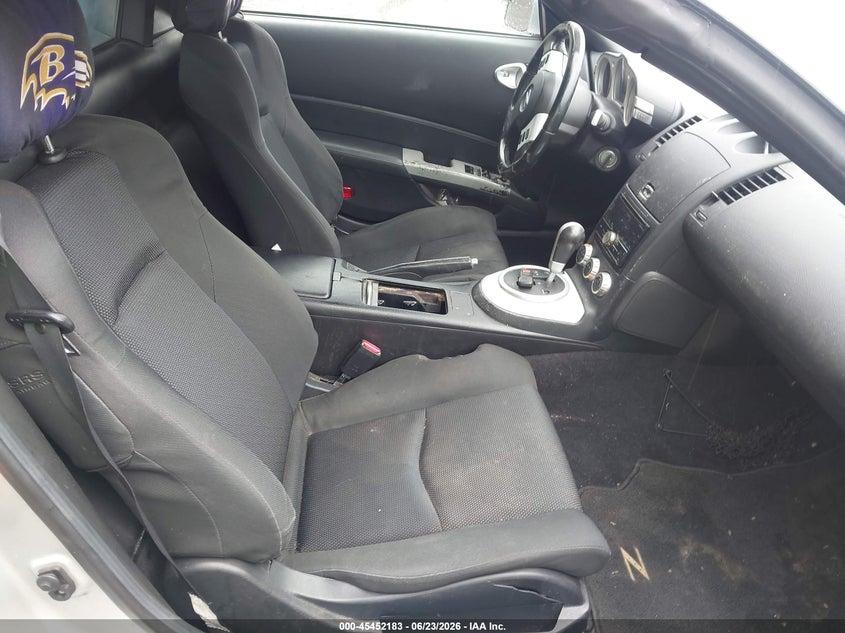 2006 Nissan 350z VIN JN1AZ36AX6M455227 IAAI salvage auction — NORMAL WEAR, Clear (Maryland), sold $1,200 on 2026-08-01 (photo 5)