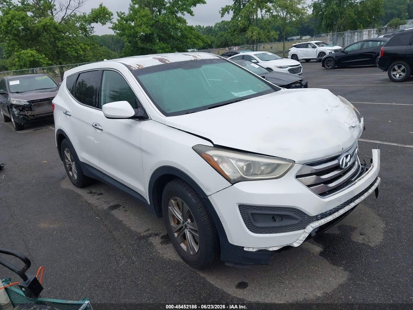 2014 Hyundai Santa fe VIN 5XYZTDLB9EG146921 IAAI salvage auction — FRONT END, Salvage (Pennsylvania), sold $700 on 2026-07-12 (photo 1)