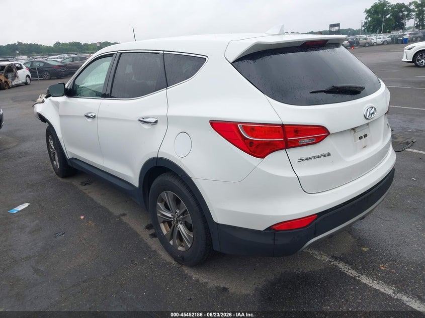 2014 Hyundai Santa fe VIN 5XYZTDLB9EG146921 IAAI salvage auction — FRONT END, Salvage (Pennsylvania), sold $700 on 2026-07-12 (photo 3)
