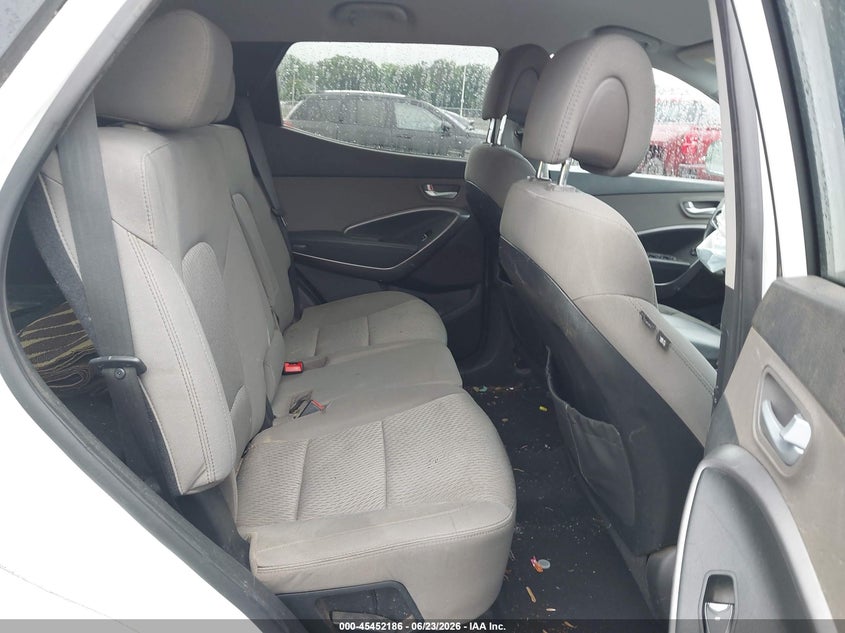 2014 Hyundai Santa fe VIN 5XYZTDLB9EG146921 IAAI salvage auction — FRONT END, Salvage (Pennsylvania), sold $700 on 2026-07-12 (photo 8)