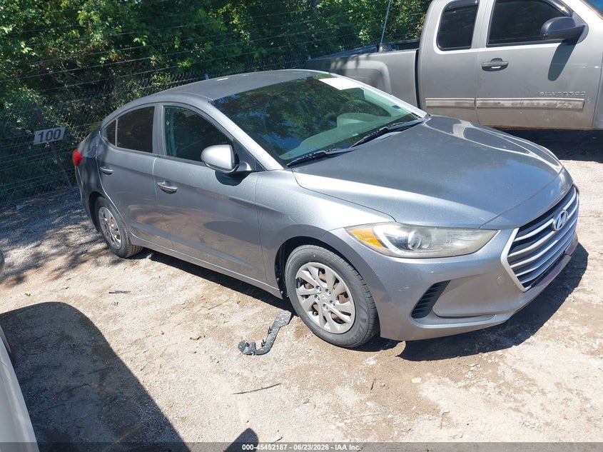 2018 Hyundai Elantra VIN KMHD74LF9JU475978 IAAI salvage auction — NORMAL WEAR, Clear (Indiana), sold $1,050 on 2026-07-22 (photo 1)
