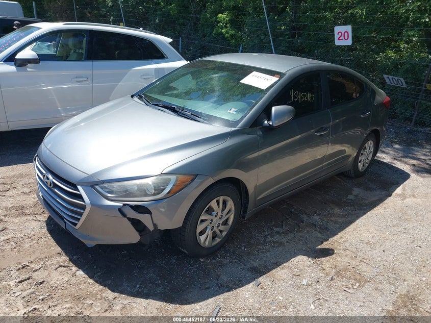 2018 Hyundai Elantra VIN KMHD74LF9JU475978 IAAI salvage auction — NORMAL WEAR, Clear (Indiana), sold $1,050 on 2026-07-22 (photo 2)