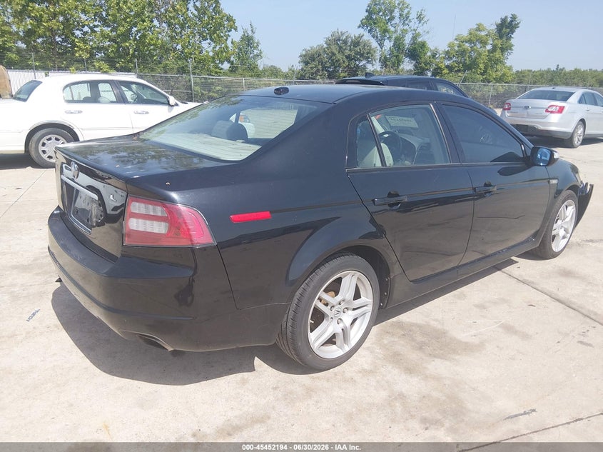 2007 Acura Tl VIN 19UUA66277A017006 IAAI salvage auction — FRONT END, Salvage (Missouri), sold $475 on 2026-07-28 (photo 4)