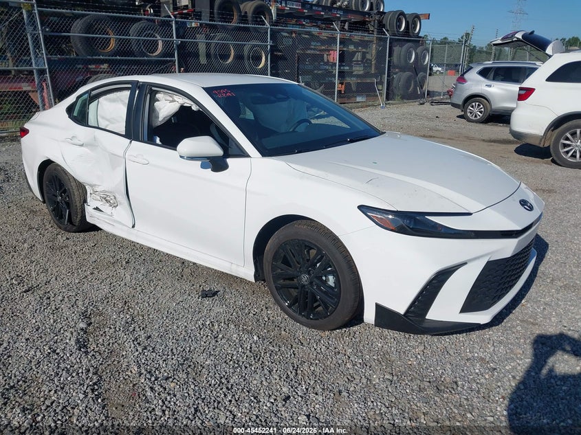 2026 Toyota Camry VIN 4T1DAACK3TU735548 IAAI salvage auction — SIDE, Salvage Title, sold $15,500 on 2026-08-05 (photo 1)
