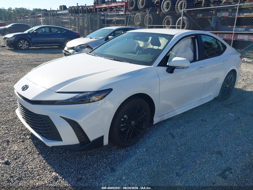 2026 Toyota Camry VIN 4T1DAACK3TU735548 IAAI salvage auction — SIDE, Salvage Title, sold $15,500 on 2026-08-05 (photo 2)