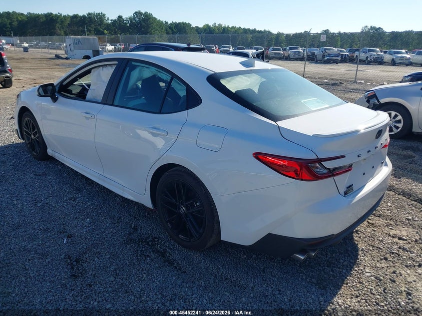 2026 Toyota Camry VIN 4T1DAACK3TU735548 IAAI salvage auction — SIDE, Salvage Title, sold $15,500 on 2026-08-05 (photo 3)