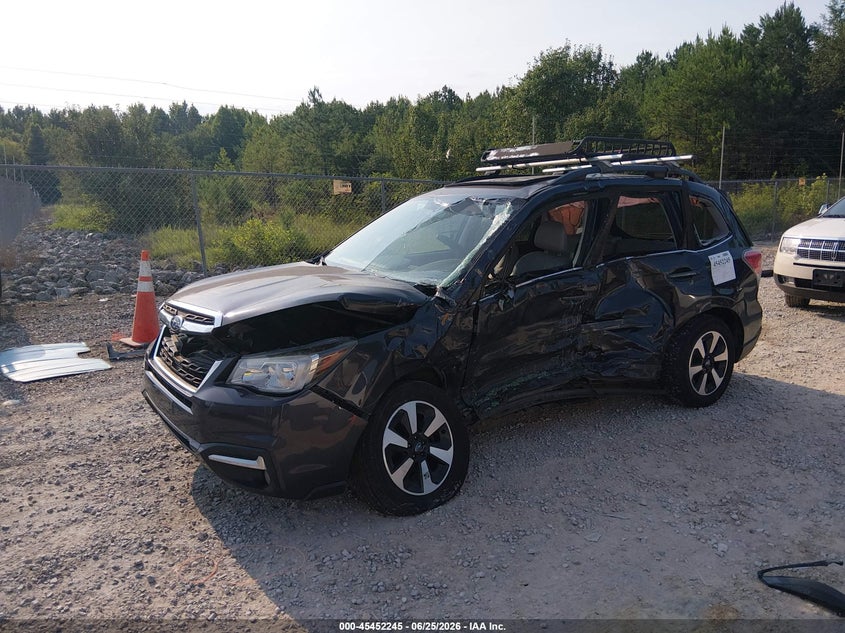 2017 Subaru Forester VIN JF2SJAJC7HH572296 IAAI salvage auction — LEFT SIDE, Wait Title, sold $1,000 on 2026-09-07 (photo 2)