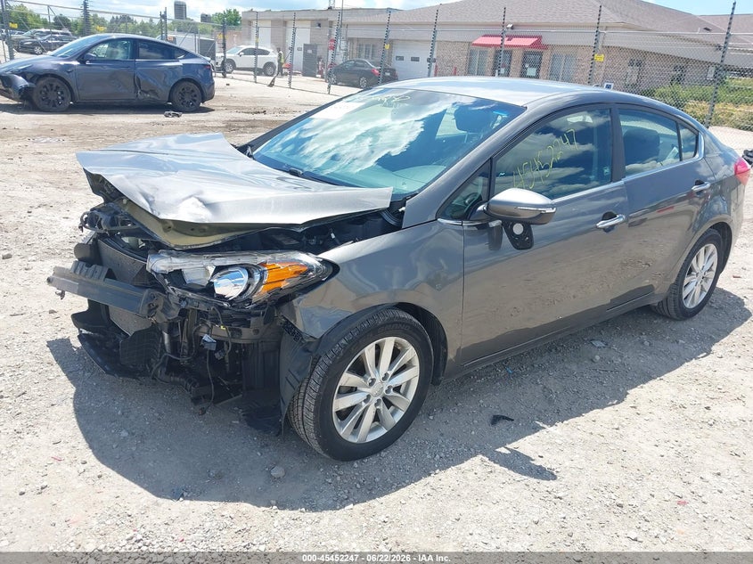 2014 Kia Forte VIN KNAFX4A87E5115381 IAAI salvage auction — FRONT END, Junk Bill Of Sale Mv2459 (Wisconsin), sold $500 on 2026-07-07 (photo 2)