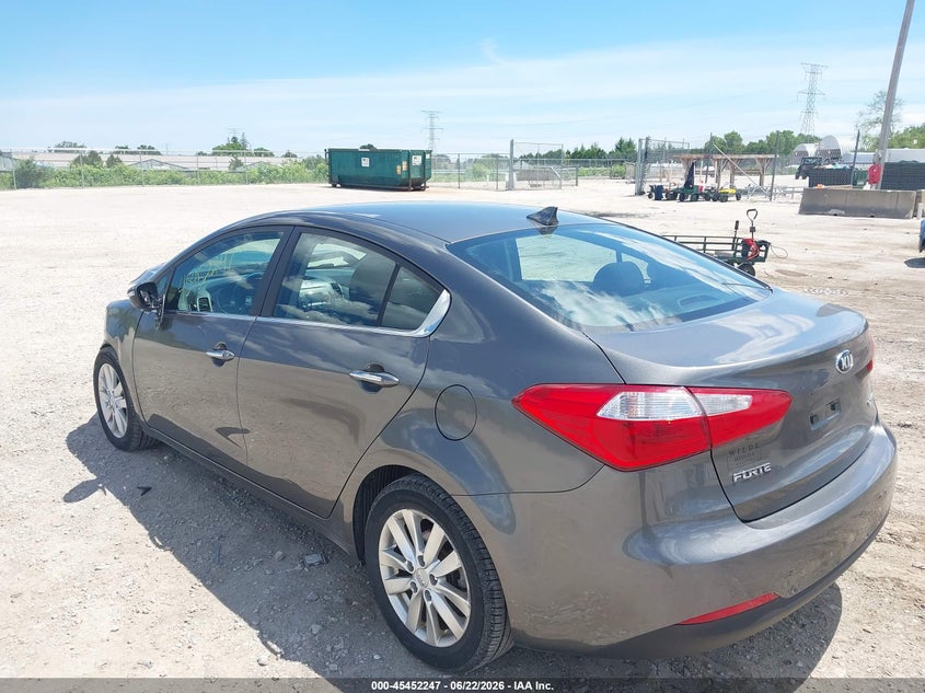 2014 Kia Forte VIN KNAFX4A87E5115381 IAAI salvage auction — FRONT END, Junk Bill Of Sale Mv2459 (Wisconsin), sold $500 on 2026-07-07 (photo 3)