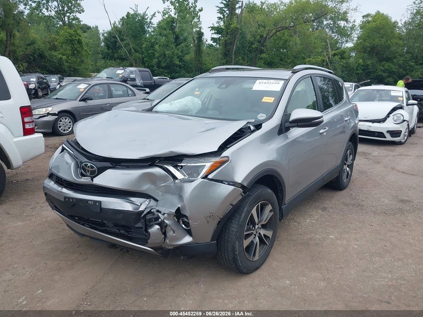 2018 Toyota Rav 4 VIN JTMRFREV4JJ216749 IAAI salvage auction — FRONT END, Salvage Title, sold $3,650 on 2026-07-21 (photo 2)