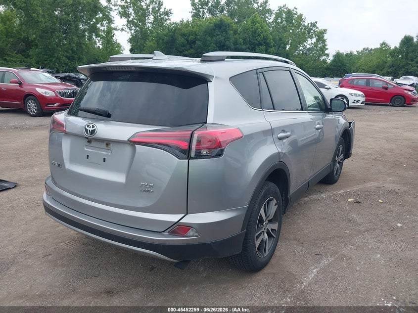 2018 Toyota Rav 4 VIN JTMRFREV4JJ216749 IAAI salvage auction — FRONT END, Salvage Title, sold $3,650 on 2026-07-21 (photo 4)